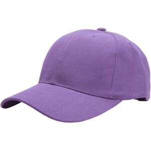 Unisex Lavender Athletic Adjustable Strap Casual Running Classic Baseball Cap